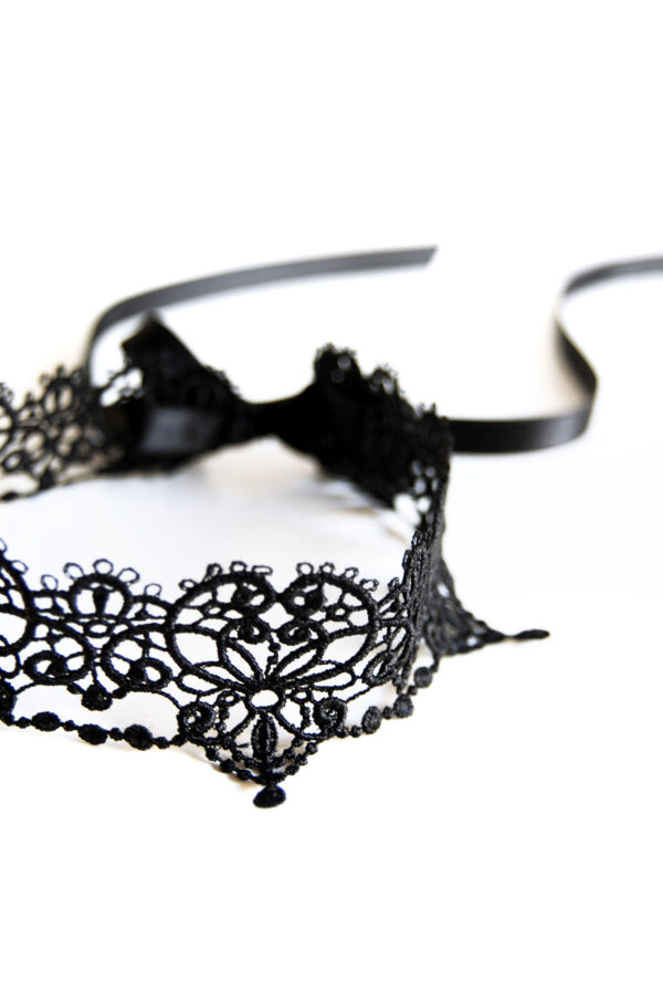 Spitzenhalsband Heart